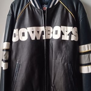 Cowboys leather jacket
